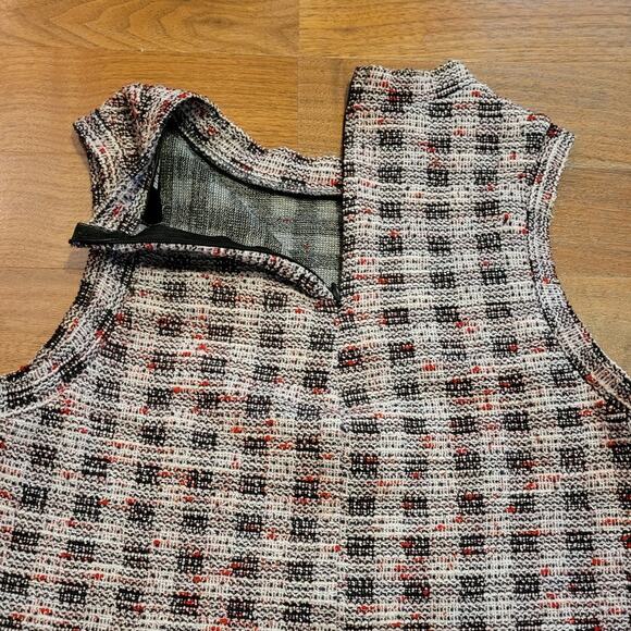 Bikbok, XS | Cropped High Neck Tweed Textured Top - Picture 4 of 6